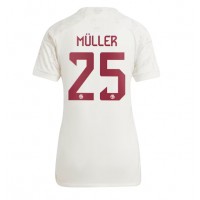 Camiseta Bayern Munich Thomas Muller #25 Tercera Equipación Replica 2023-24 para mujer mangas cortas